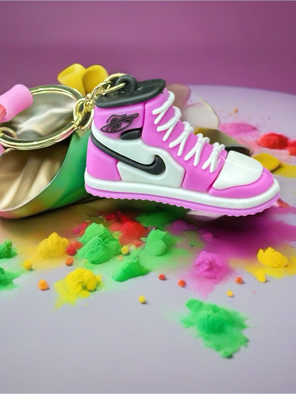 Nike Sneaker keychain/bag charm